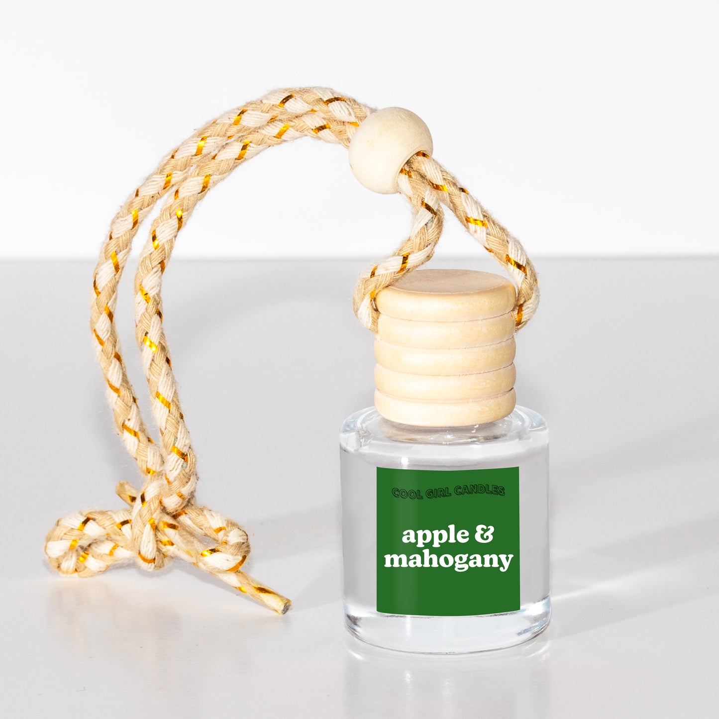 Apple Mahogany Scented Car Freshener