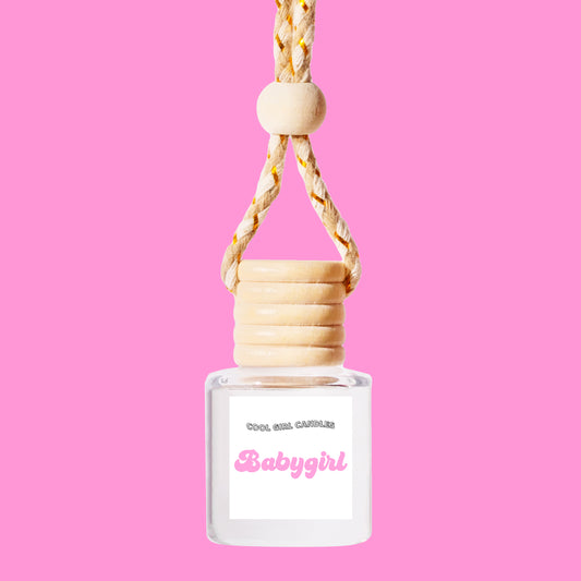 babygirl is a fun and sassy car freshener gift for teens