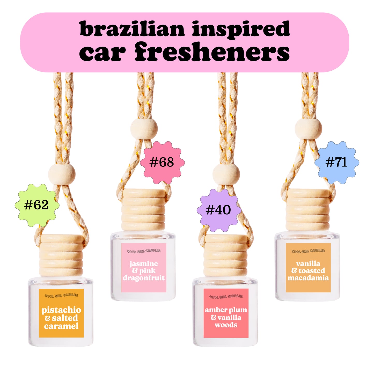 Guava Nectar & Orchid Scented Car Freshener