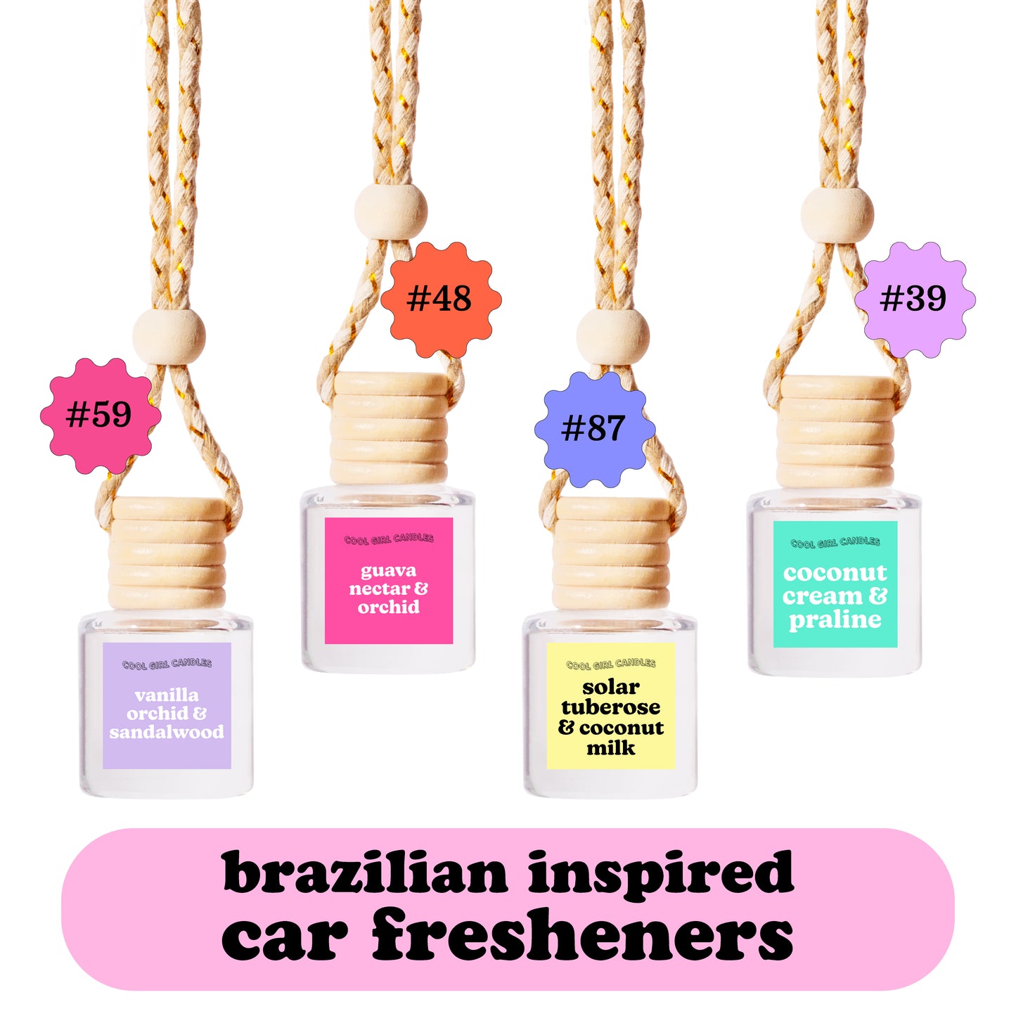 Guava Nectar & Orchid Scented Car Freshener
