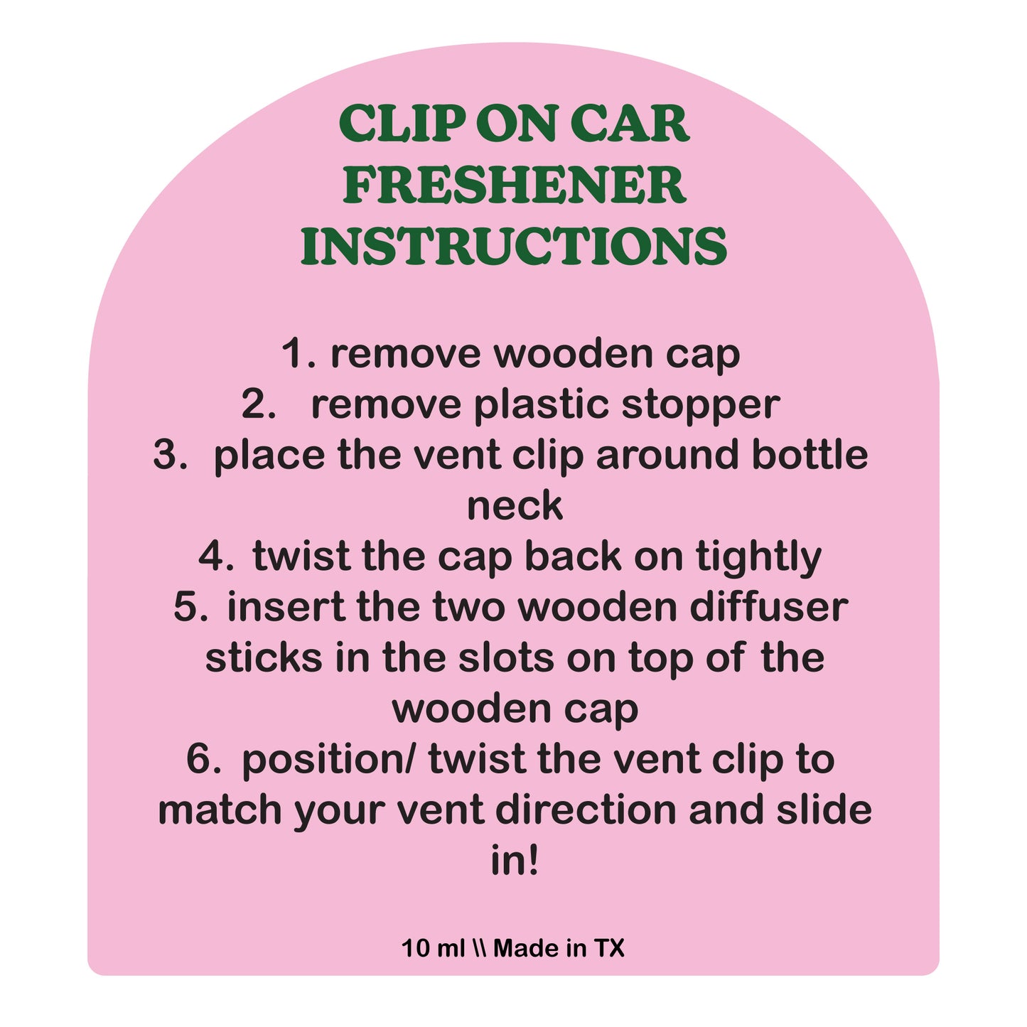 Overly Anxious Drivers Club Car Freshener