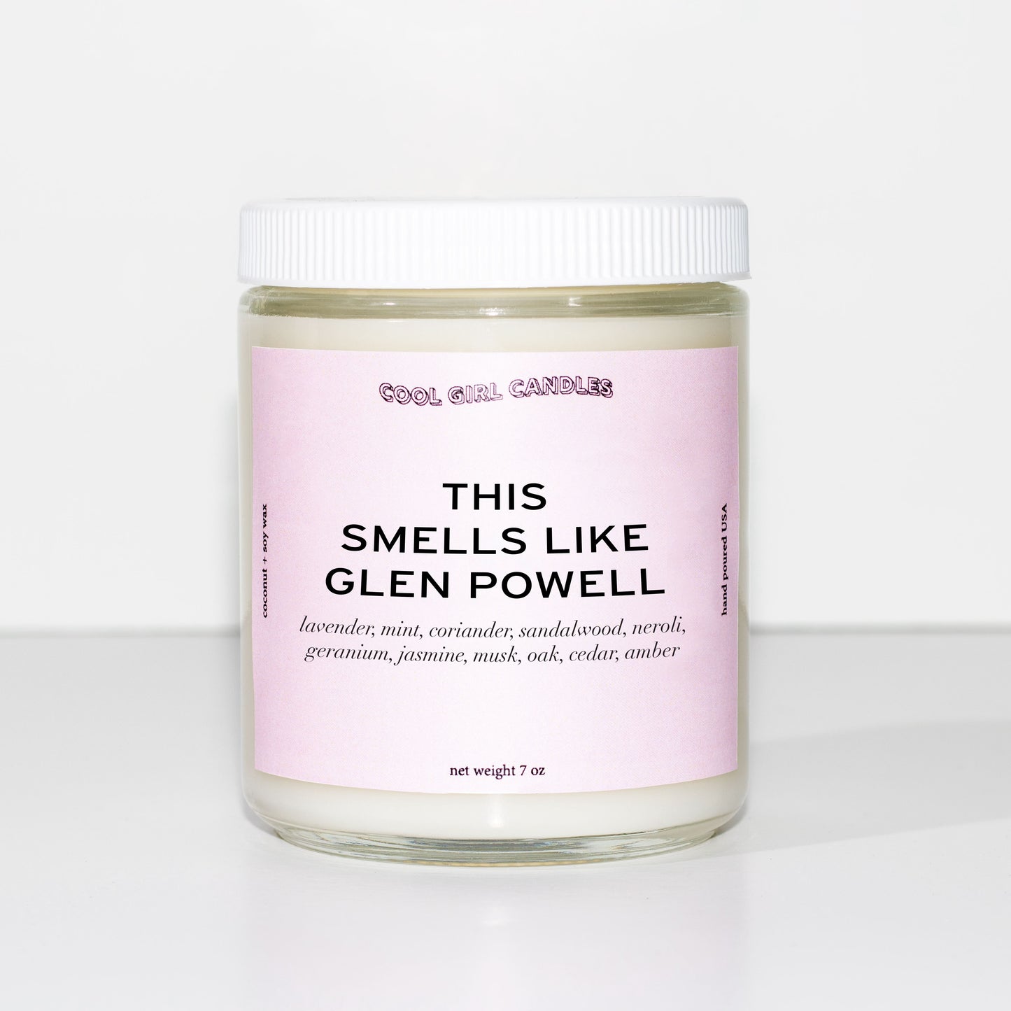 pop culture celebrity candle this smells like glen powell