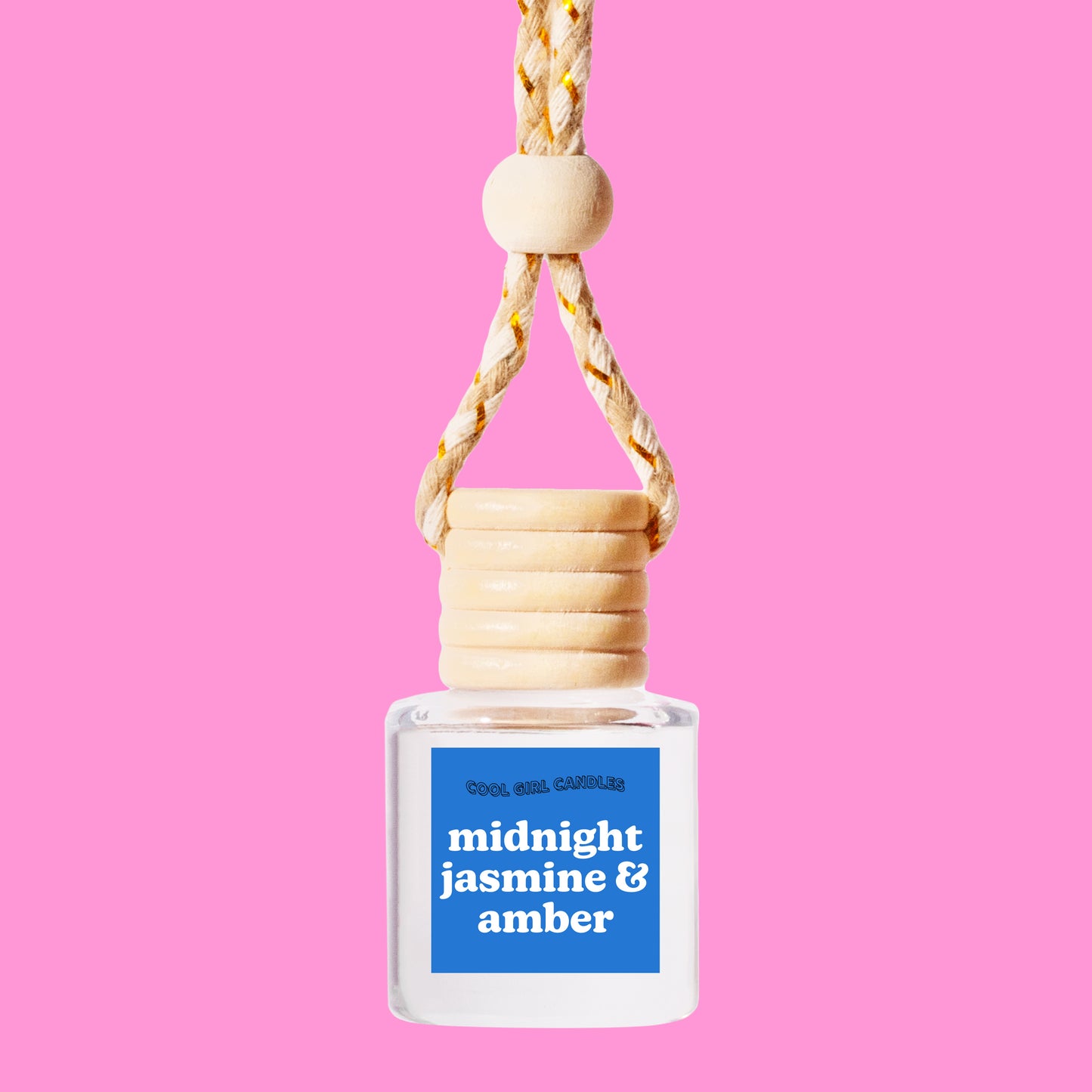 Midnight Jasmine & Amber Scented Car Freshener