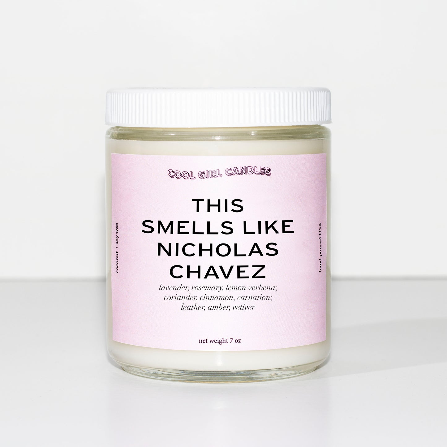 This Smells Like Nicholas Chavez Candle