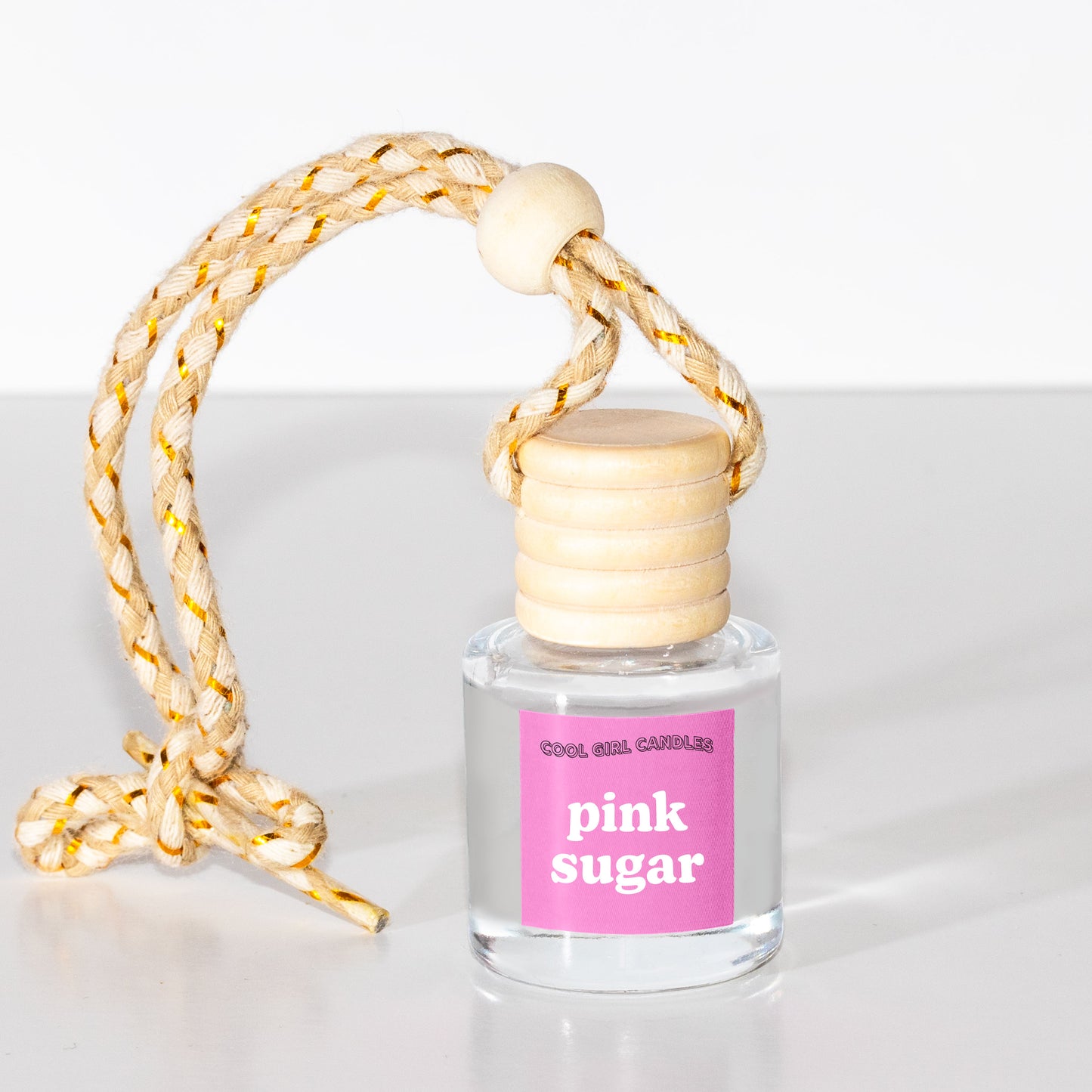 Pink Sugar scented hanging car freshener