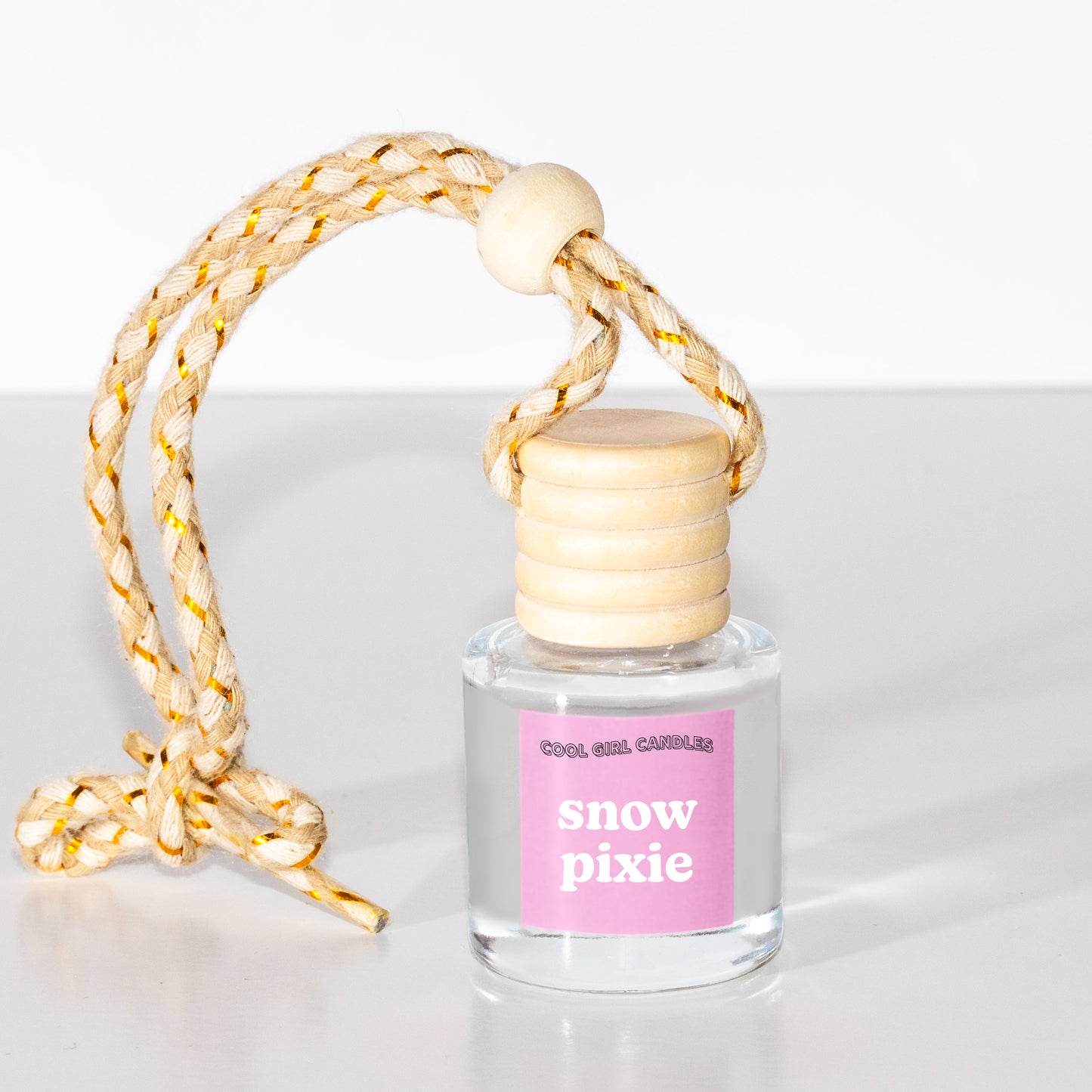 Snow Fairy dupe car freshener by cool girl candles called snow pixie