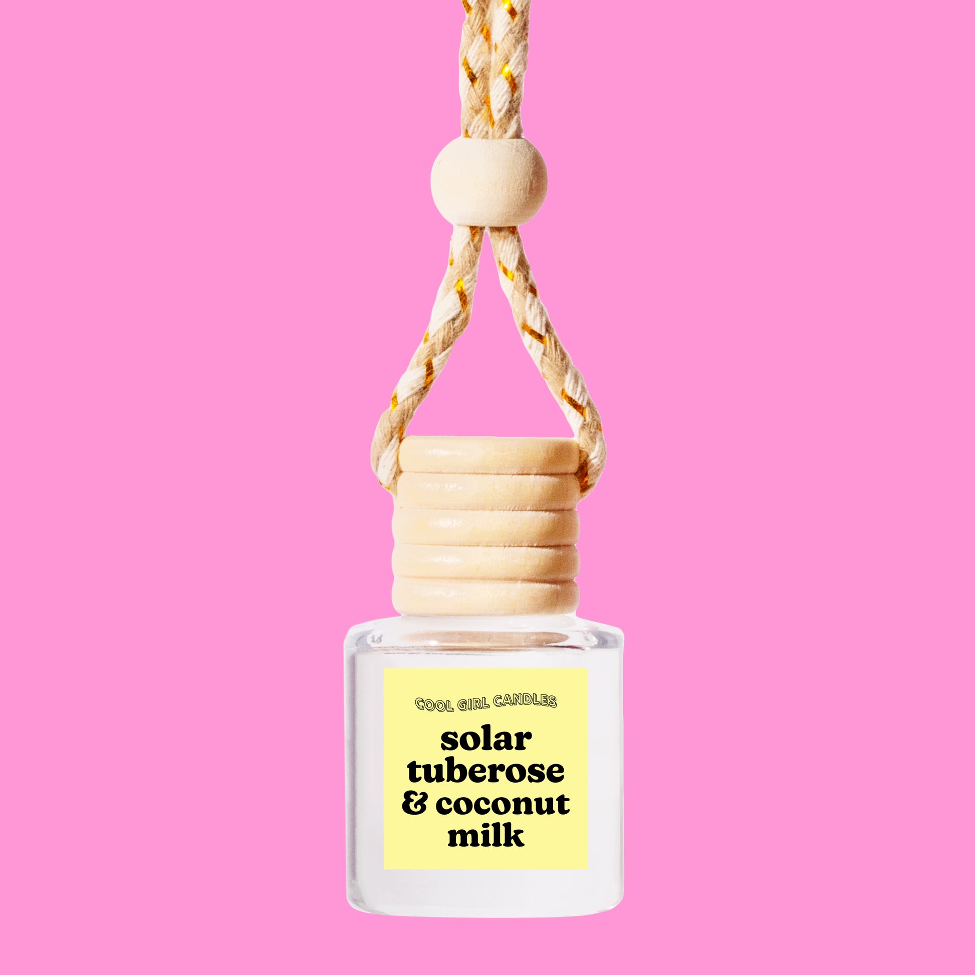 Brazilian crush 87 rio radiance scented car freshener by cool girl candles