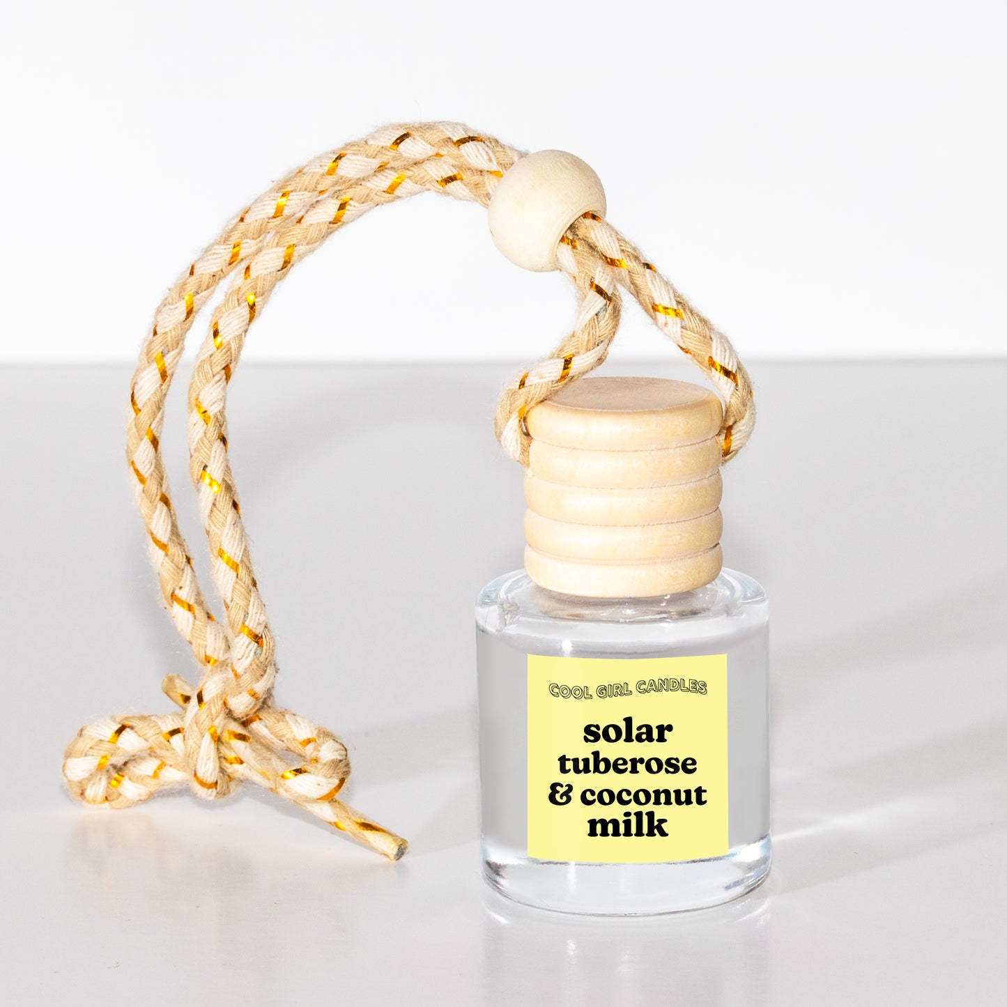 Hanging car freshener inspired by and compare to Brazilian crush 87 rio radiance by cool girl candles