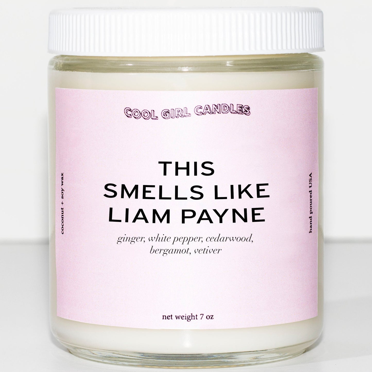 A candle for one of our favorite one directioners- This smells like Liam Payne candle