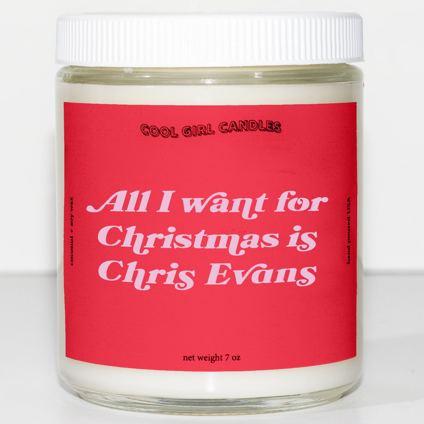 all i want for christmas is chris evans candle this smells like chris evans candle cute christmas candle decor aesthetic