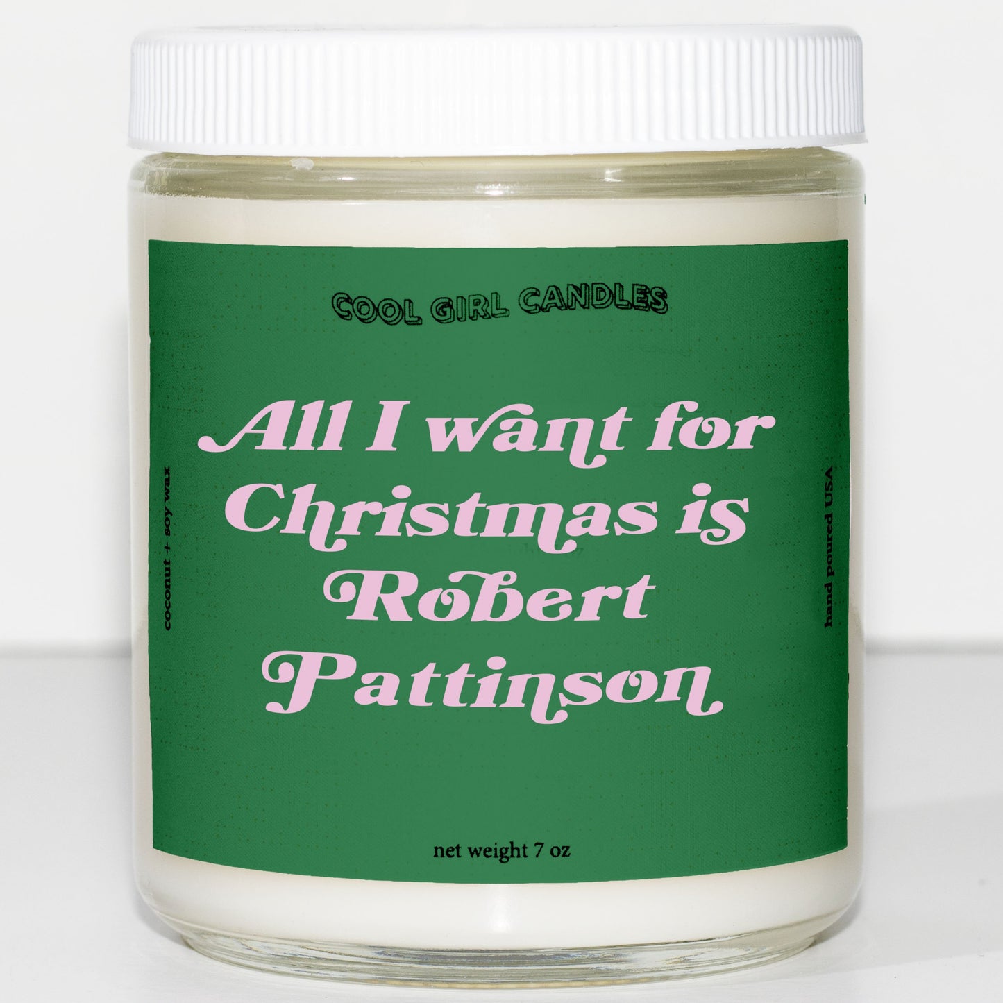 all i want for christmas is robert pattinson candle this smells like robert pattinson candle cute christmas aesthetic decor cedric candle twilight candle edward cullen candle