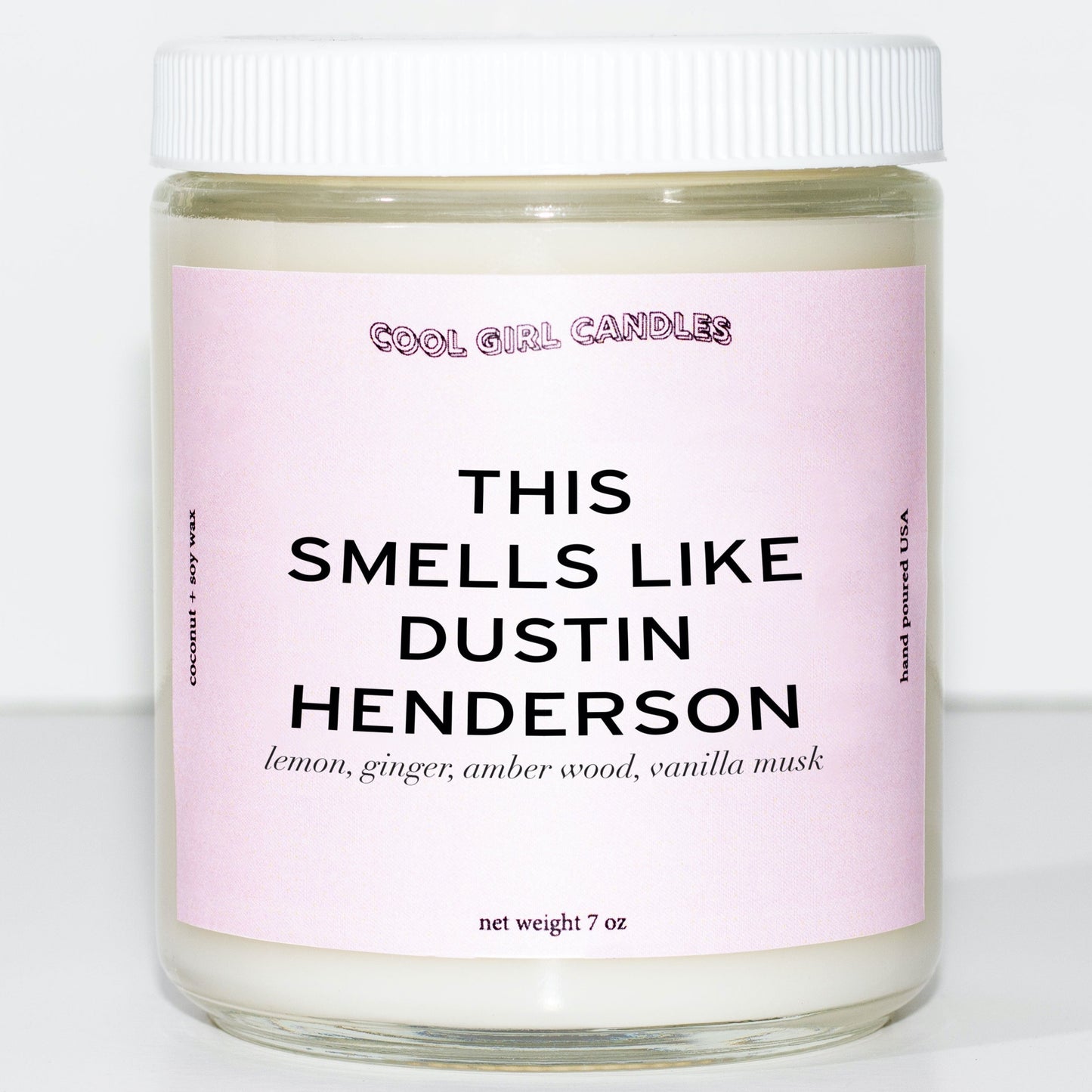 Cool Girl Candles dustin Henderson candle