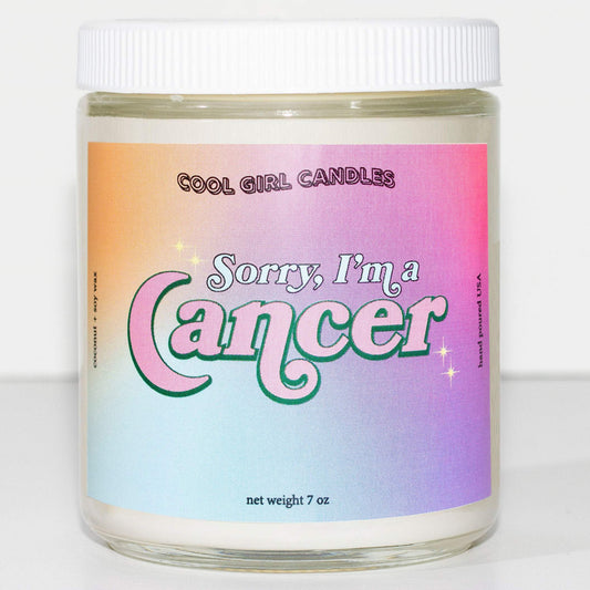 Cancer Zodiac Candle