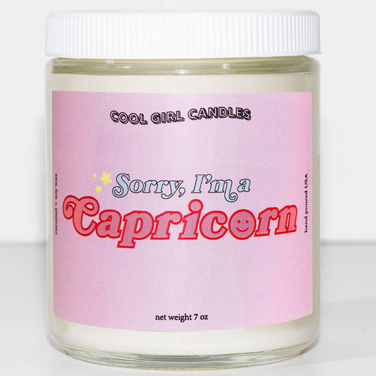 Capricorn Zodiac Candle