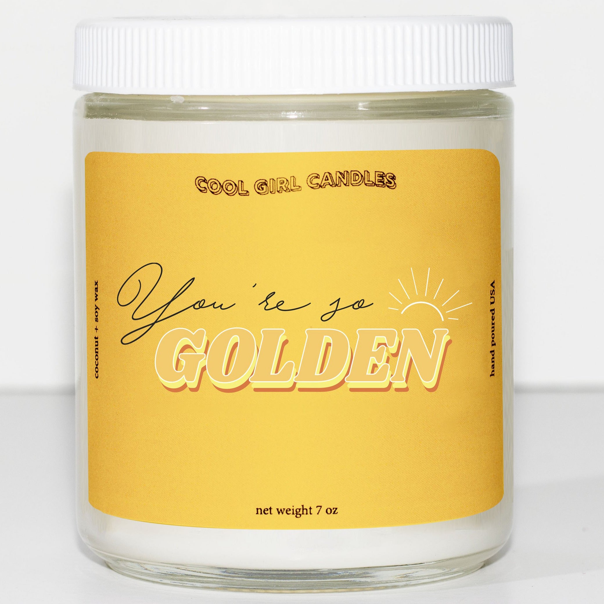 You're So Golden Candle Cool Girl Candles
