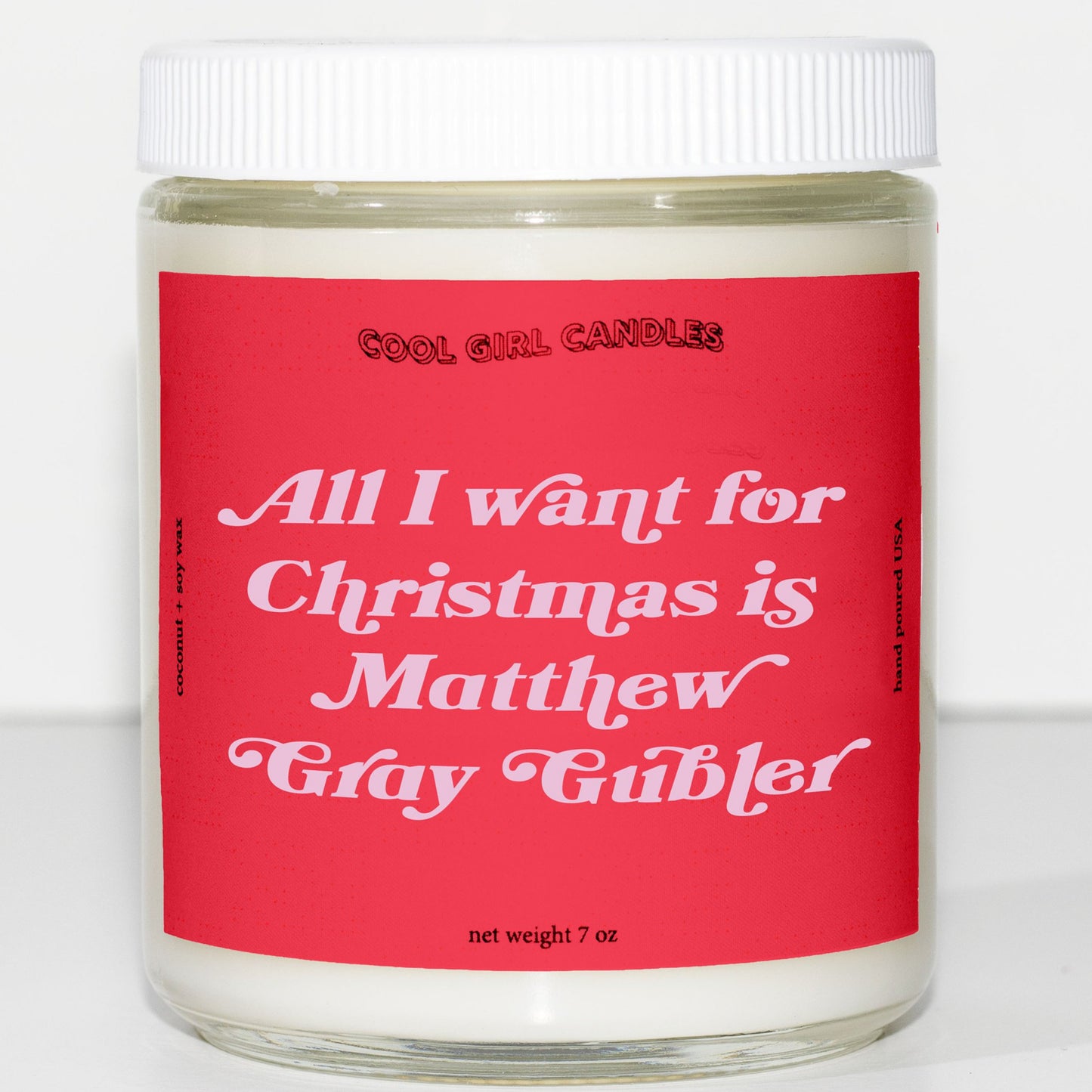 all i want for christmas is matthew gray gubler candle this smells like matthew gray gubler candle cute criminal minds candle merch aesthetic decor