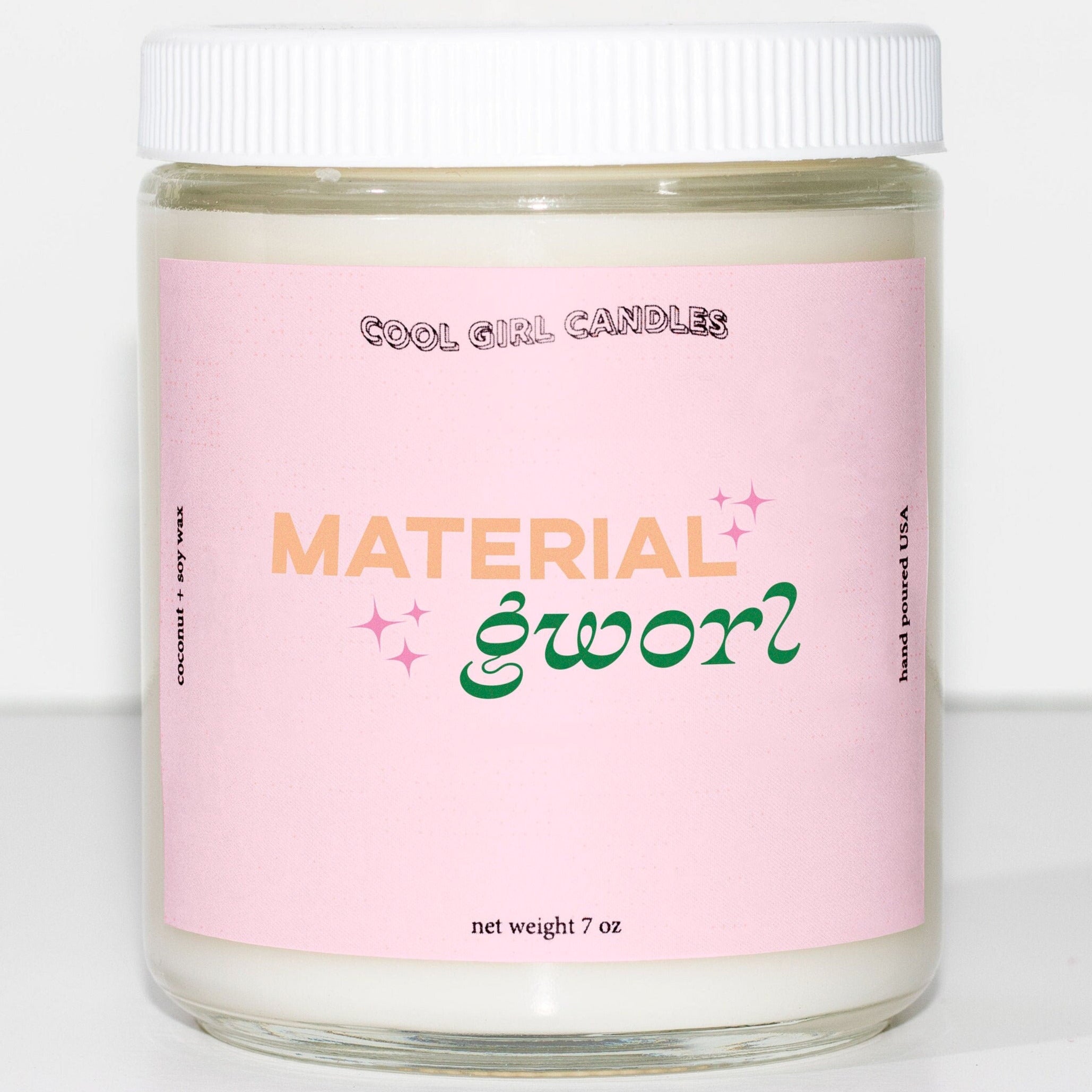 Material Gworl Candle Cool Girl Candles