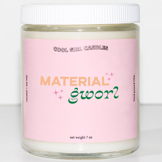 cool girl candles material gworl candle material girl