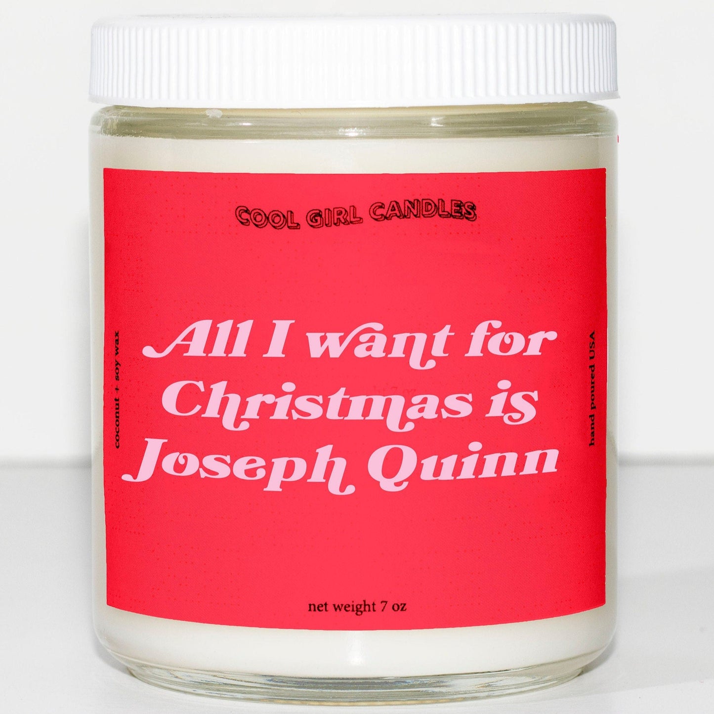 All I Want For Christmas Is Joseph Quinn Candle