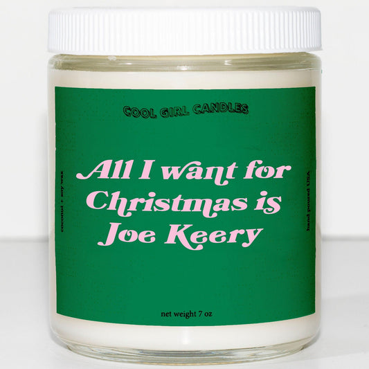All I Want For Christmas Is Joe Keery Candle