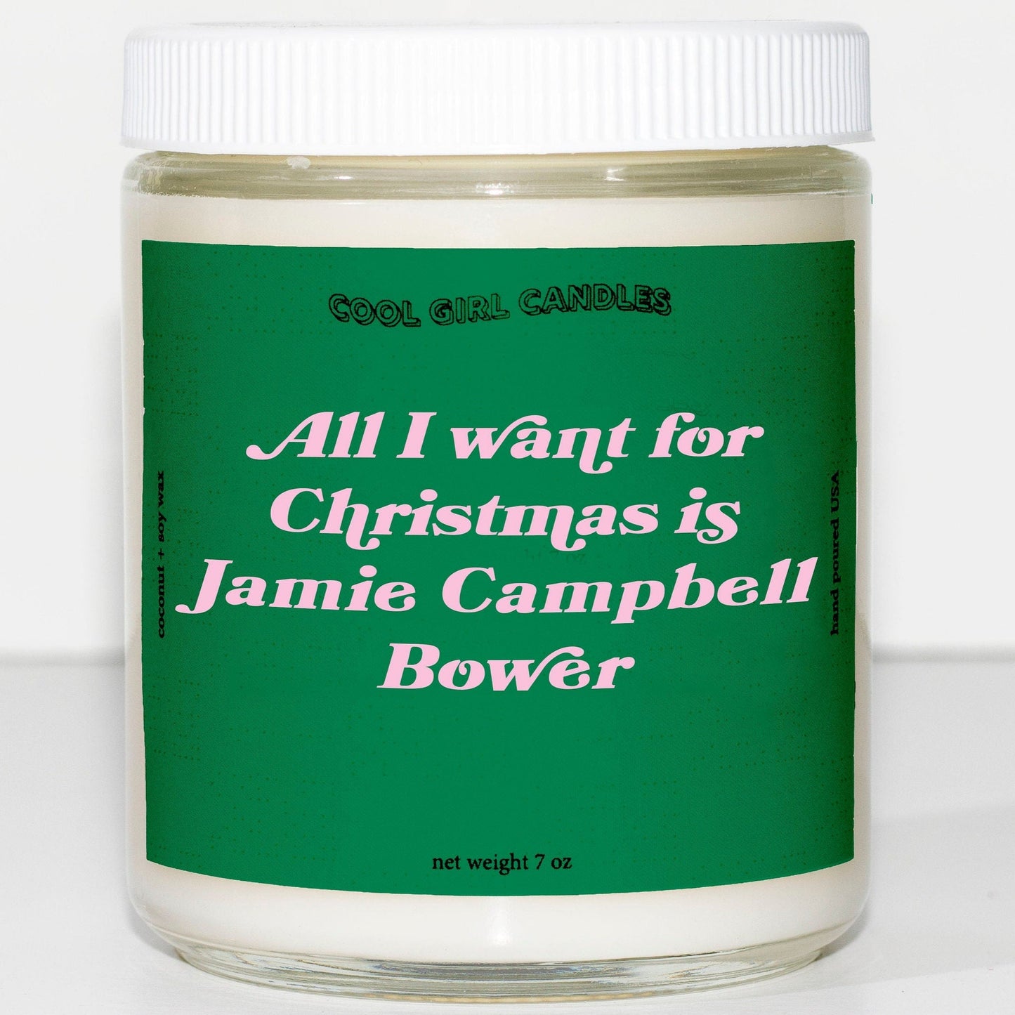 All I Want For Christmas Is Jamie Campbell Bower Candle