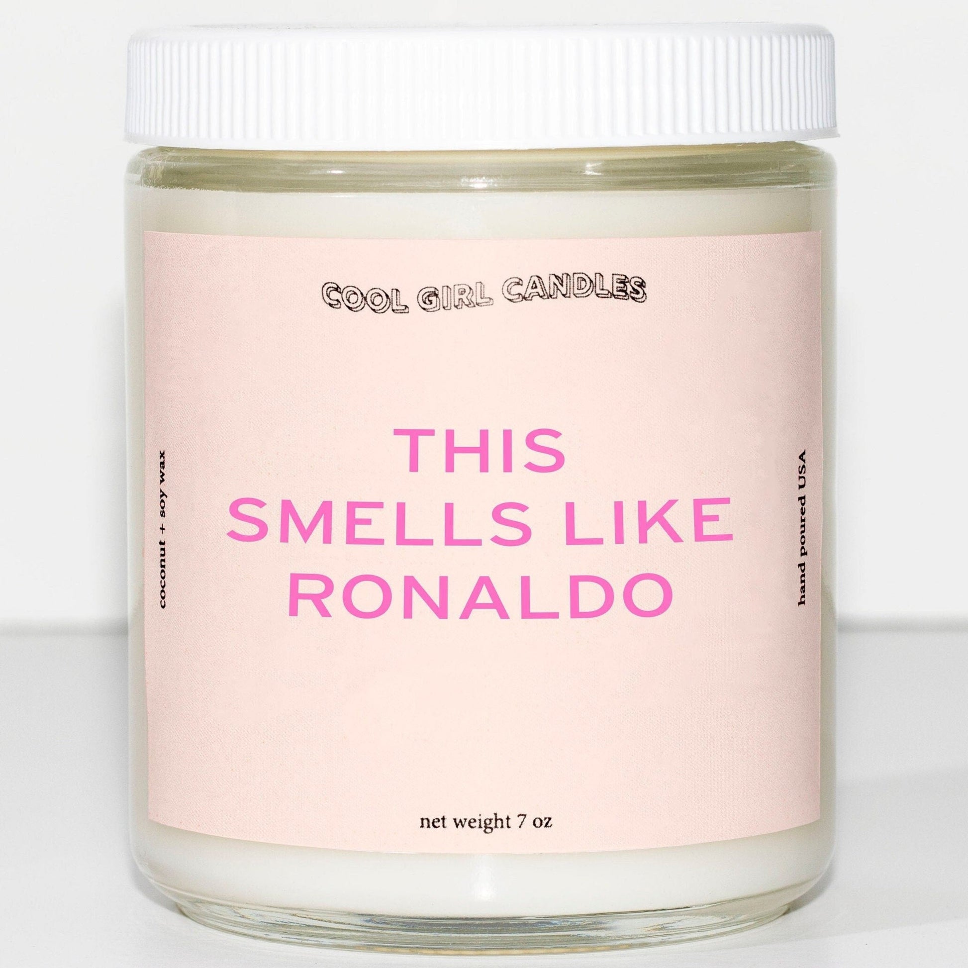 this smells like ronaldo scented candle