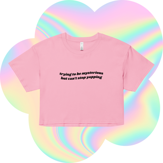 can't stop yapping t shirt cute gift for yappers and cool girls