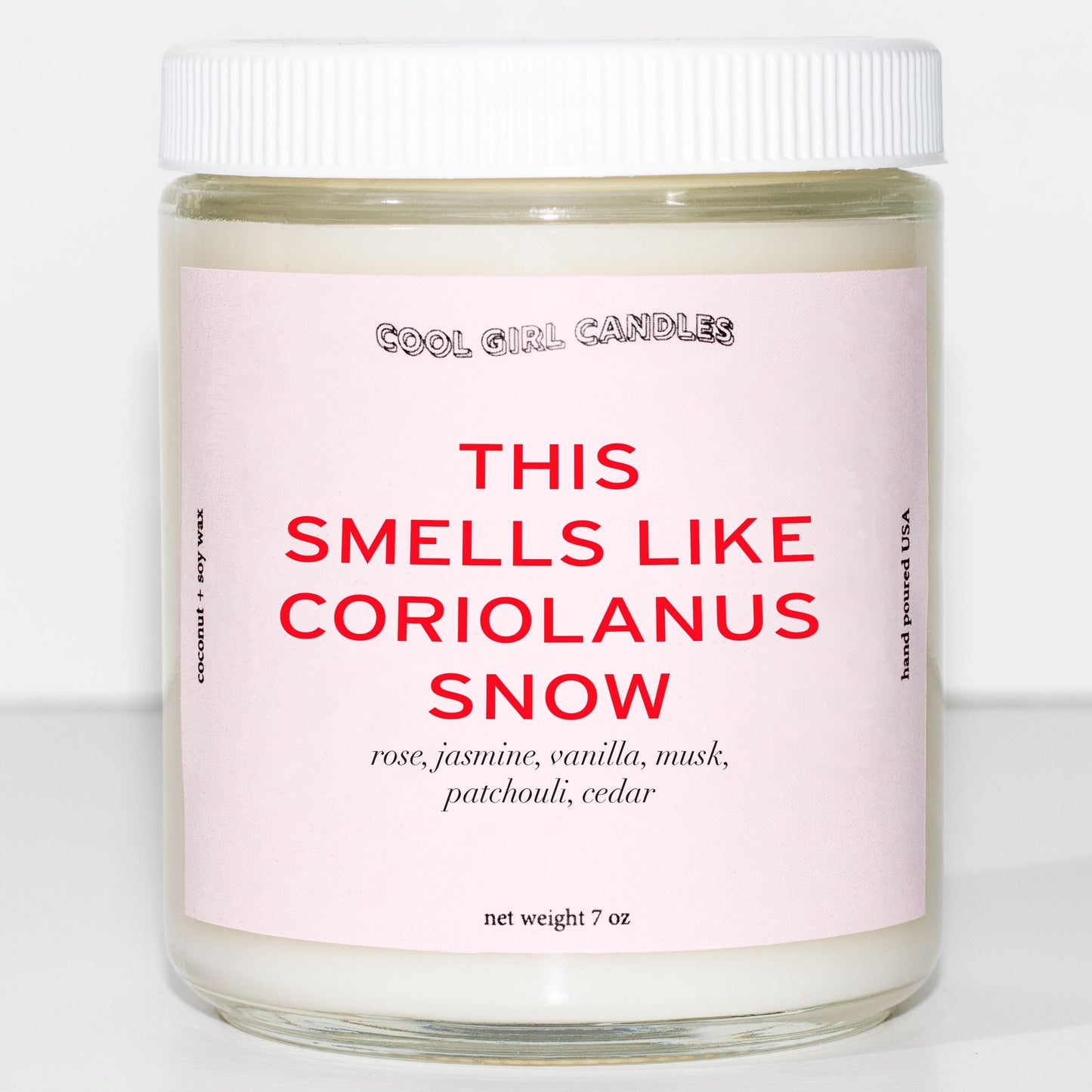 Young Coriolanus snow candle hunger games fan gift