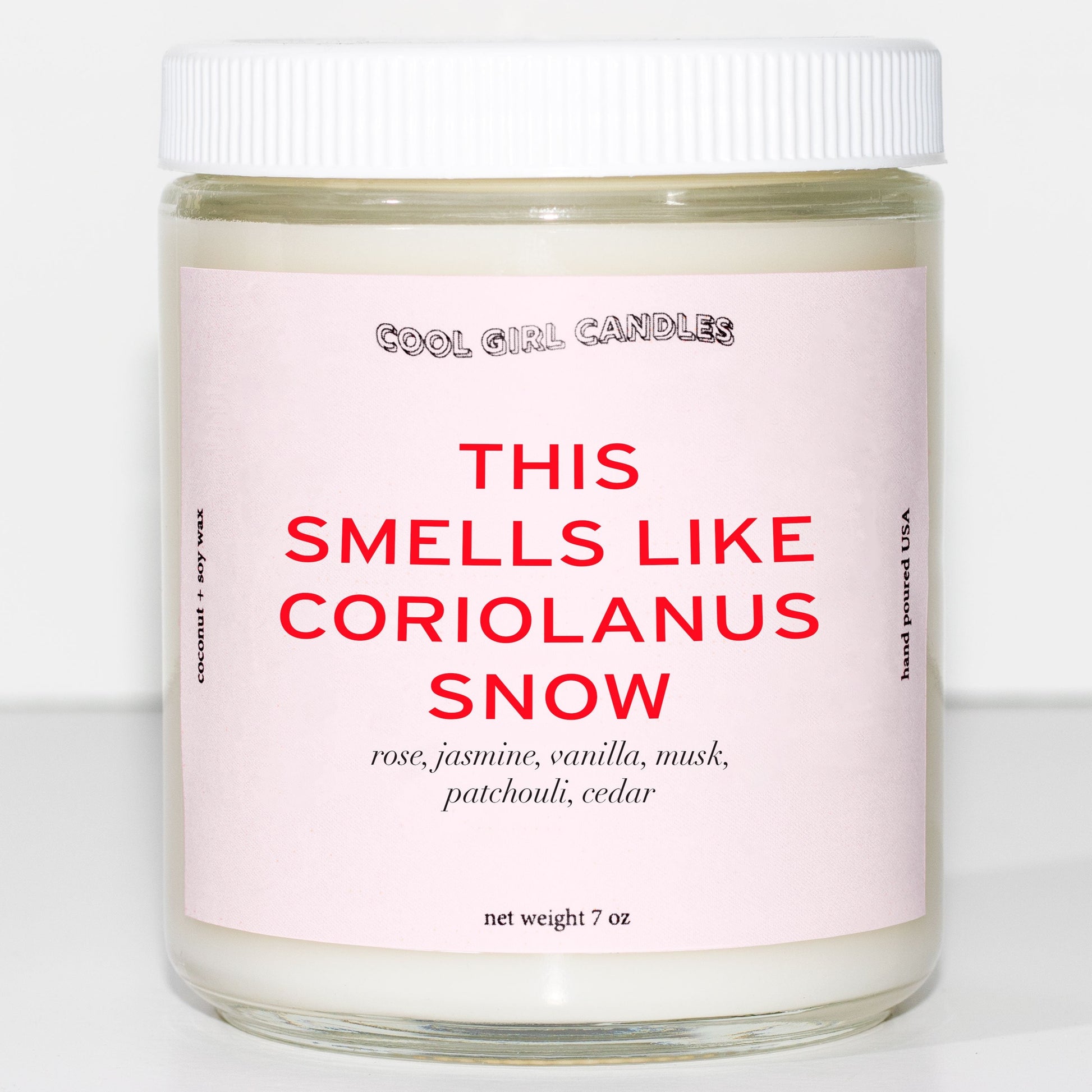 Young Coriolanus snow candle hunger games fan gift