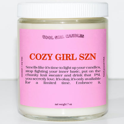 Cozy Girl Season Candle