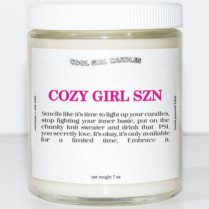 Cozy Girl Season Candle