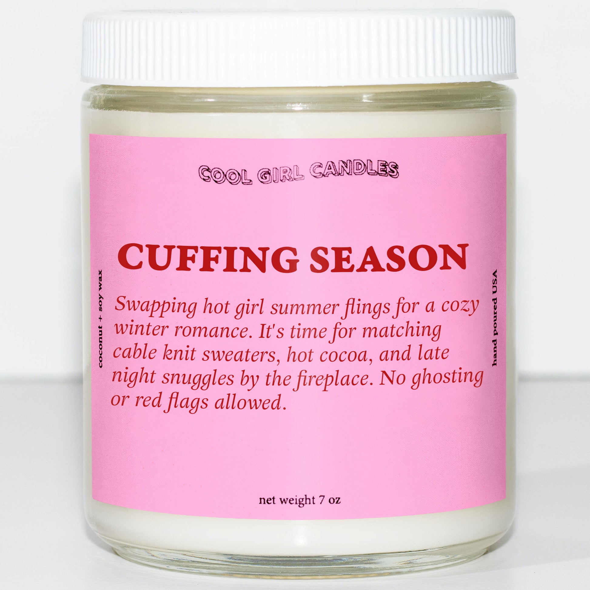 smells like cuffing season candle