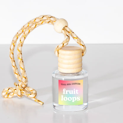 Fruit Loops Car Air Freshener: Refresh Your Drive with Fun Scent