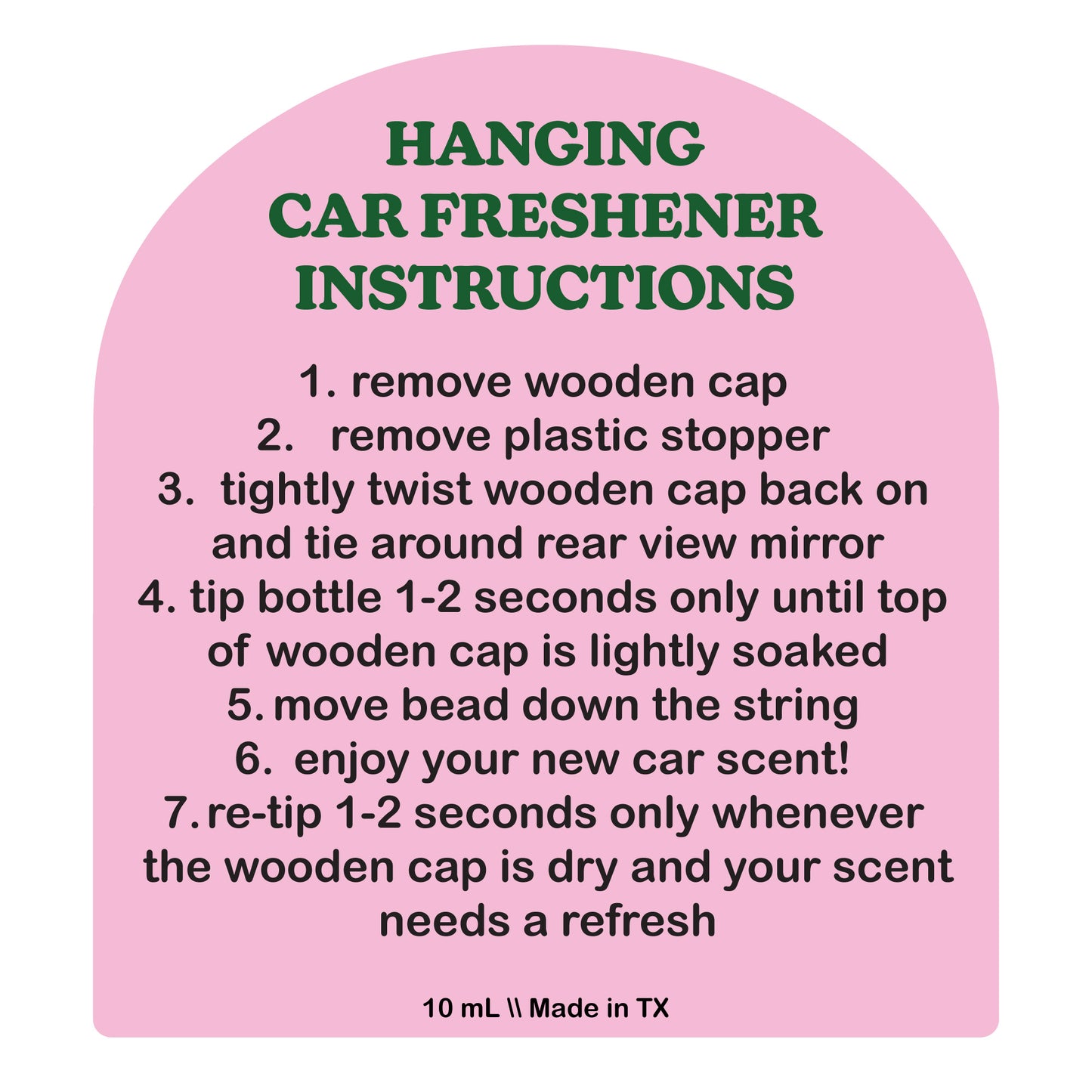 Midnight Ice Car Freshener