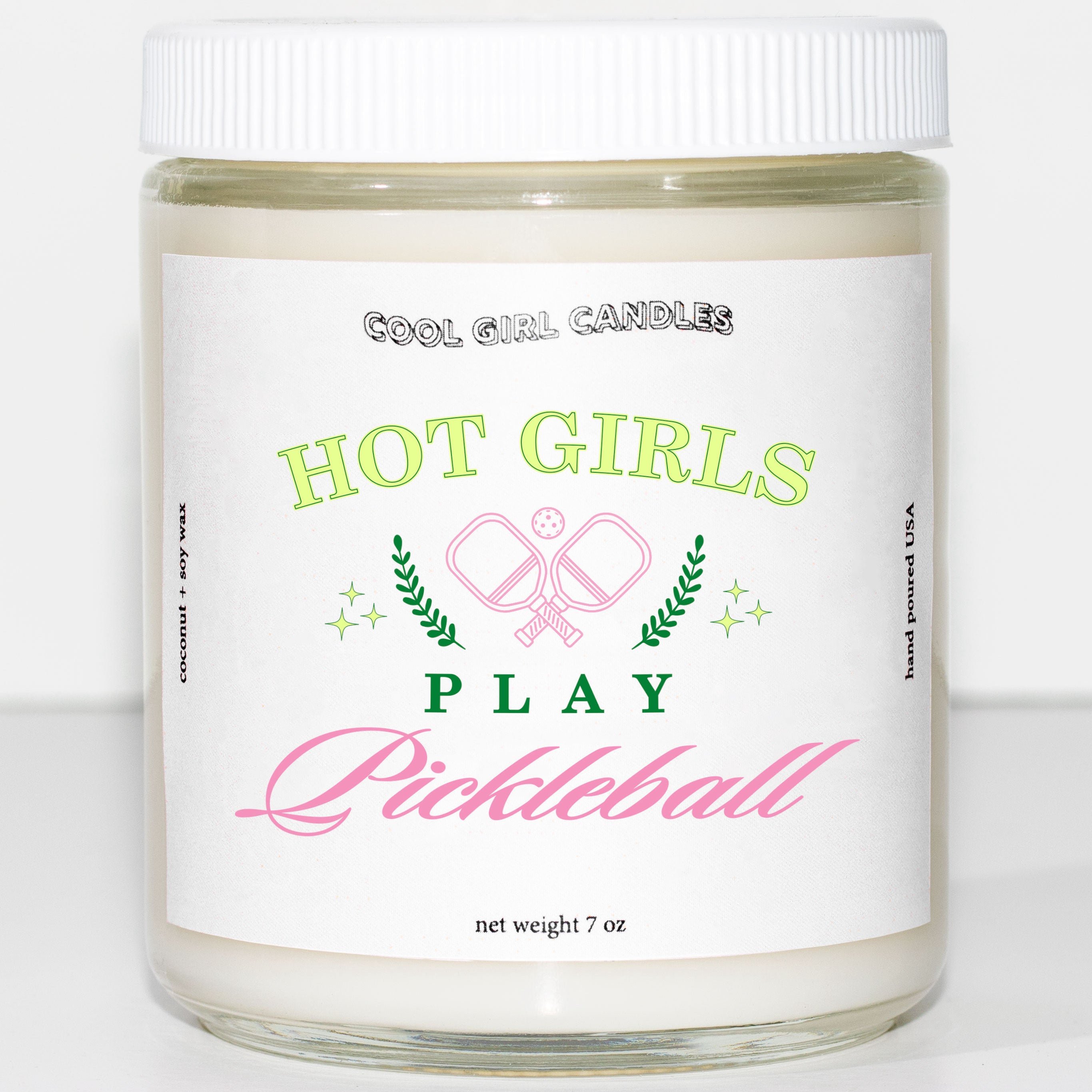 Cool Girl Candles Pickleball Candle