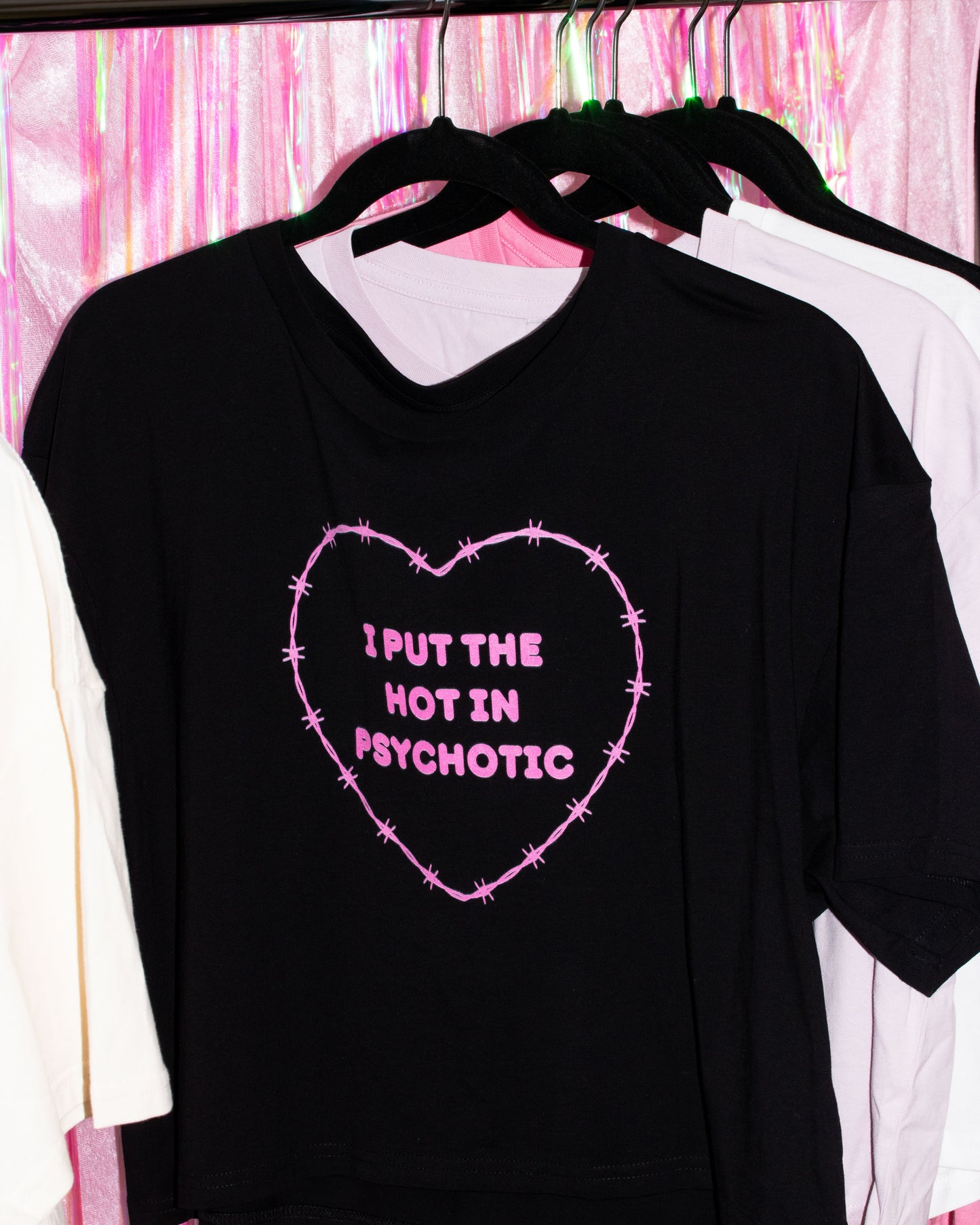 I put the hot in pyschotic funny shirt gift made by cool girl candles