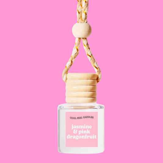 jasmine and pink dragonfruit cheirosa 68 dupe car freshener by cool girl candles 