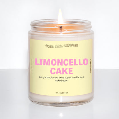 Limoncello Cake Candle