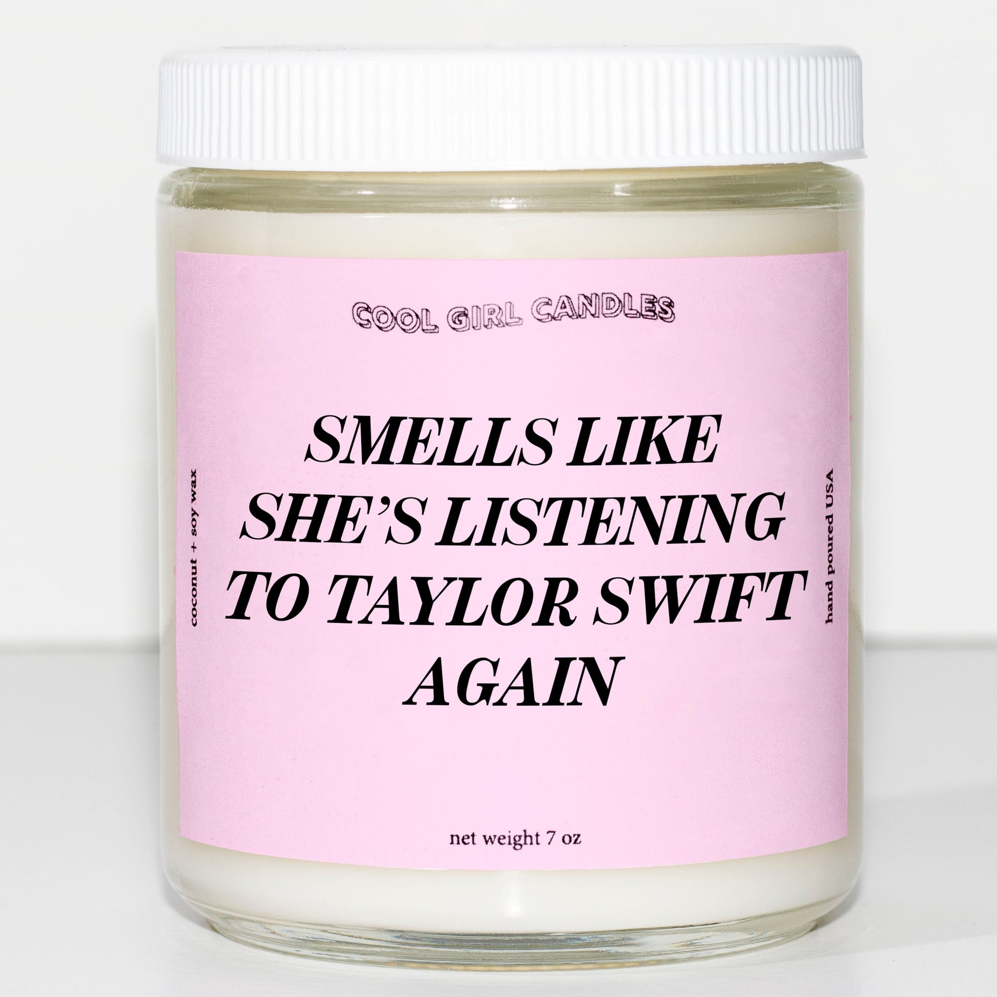 Smells like she's listening to Taylor swift candle gift for Swifties 
