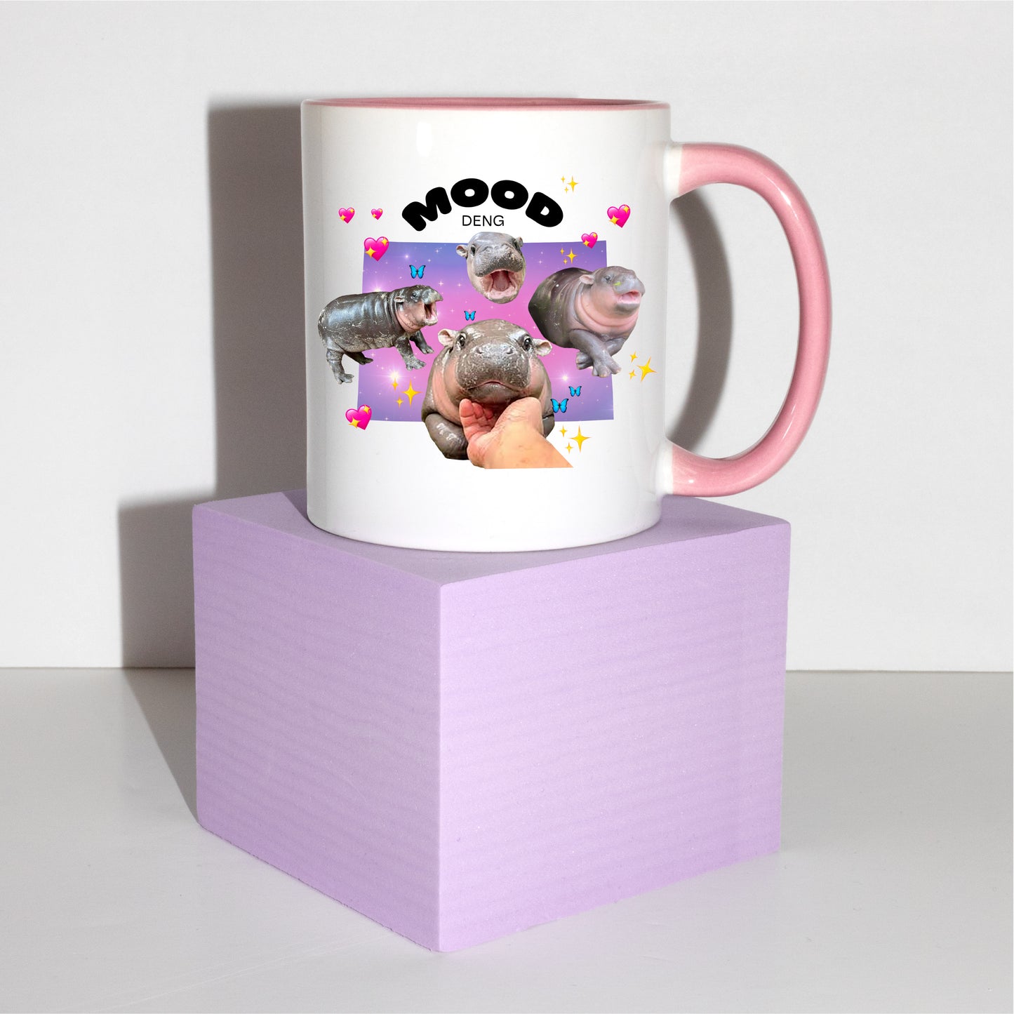 cute moo deng merch made by cool girl candles