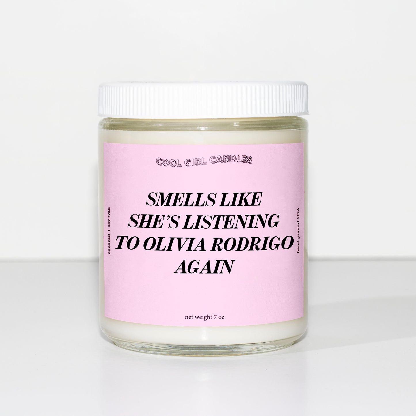 Smells Like She's Listening To Olivia Rodrigo Again Candle