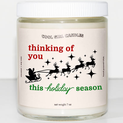 Thinking Of You This Holiday Season Candle