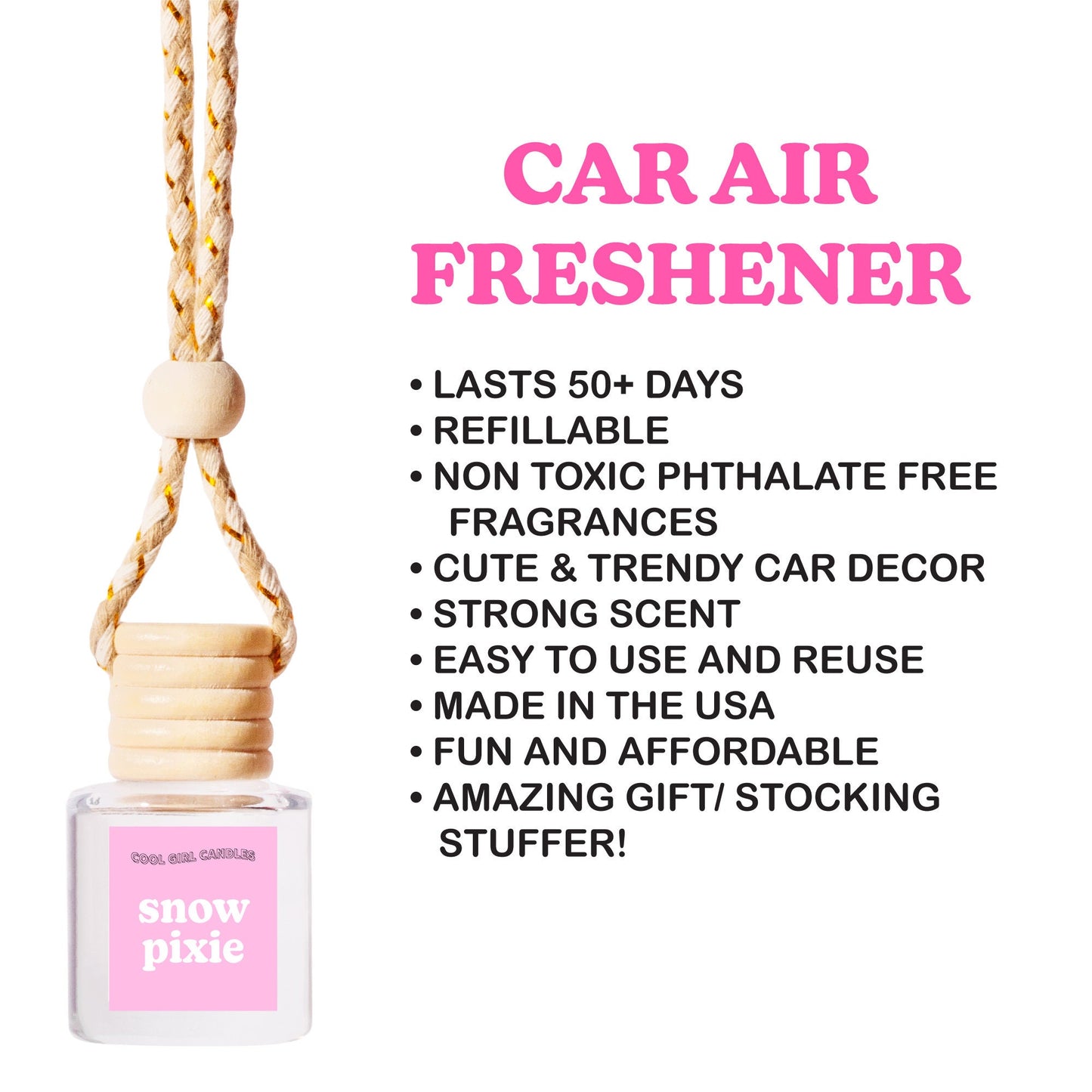 Candy Cane Car Freshener