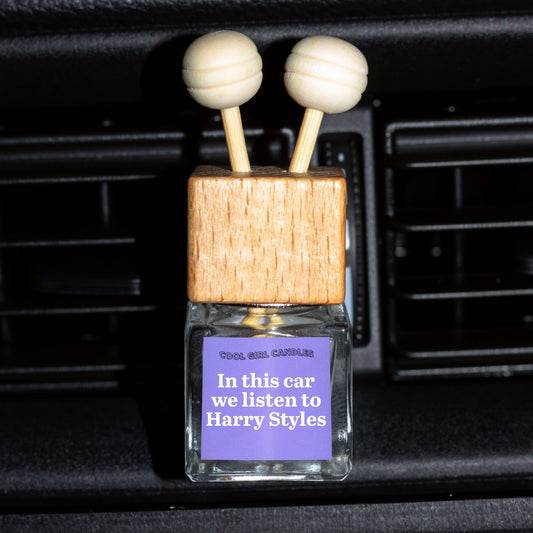 in this car we listen to harry styles car freshener clip on car air diffuser