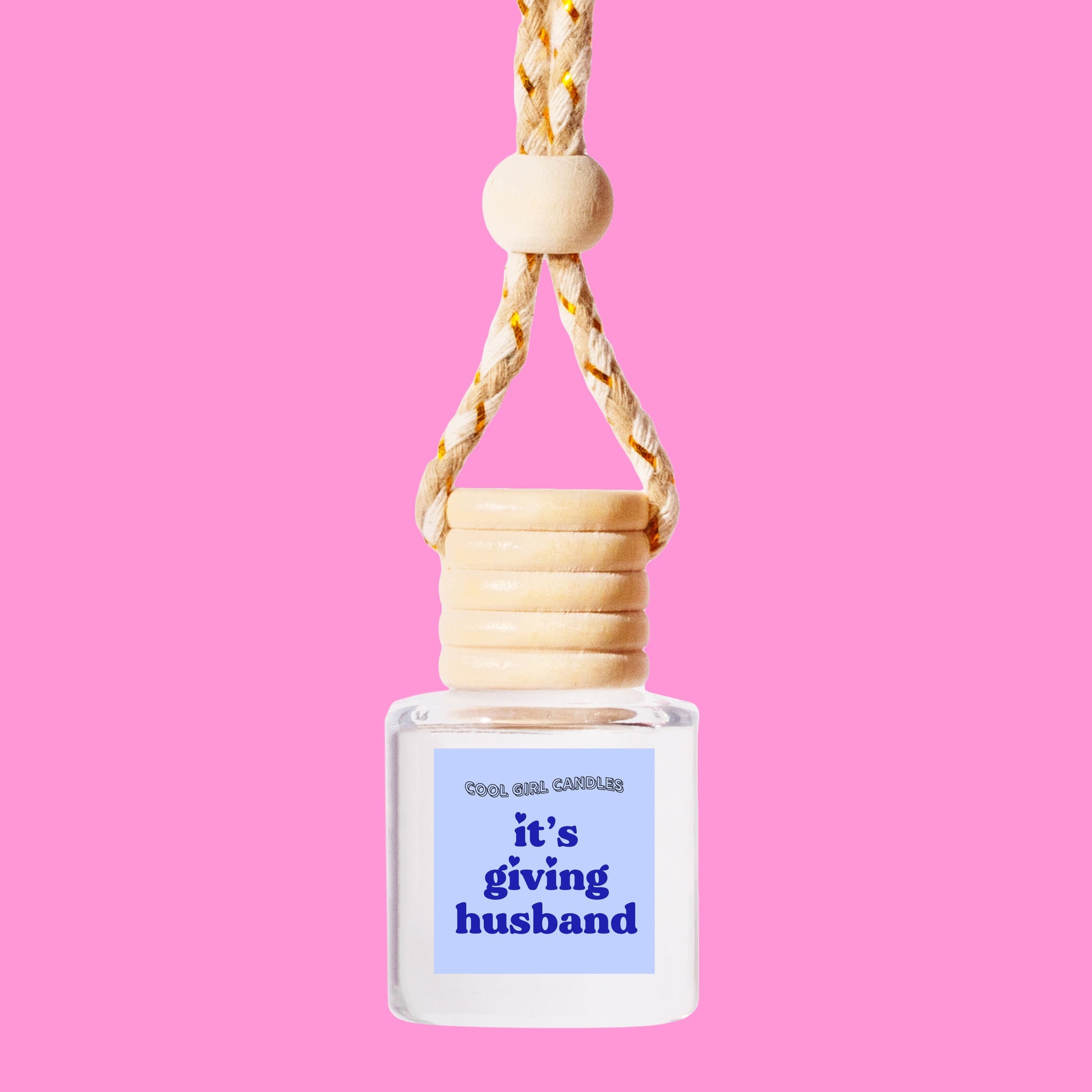 it's giving husband car freshener funny groom gift for him gift for new husband