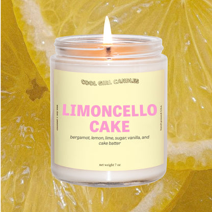 Limoncello Cake Candle