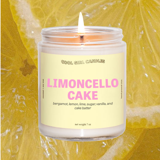 Limoncello Cake Candle