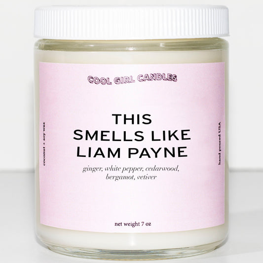 A candle for one of our favorite one directioners- This smells like Liam Payne candle 