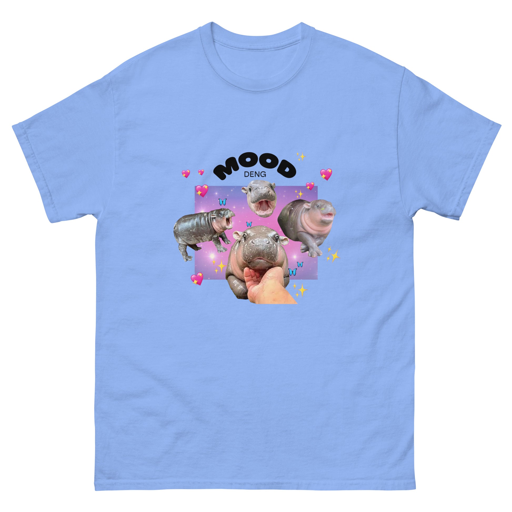 cute Carolina blue moo deng shirt