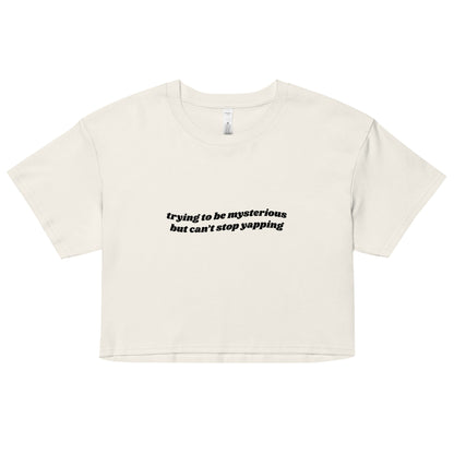 Can't Stop Yapping Crop Top